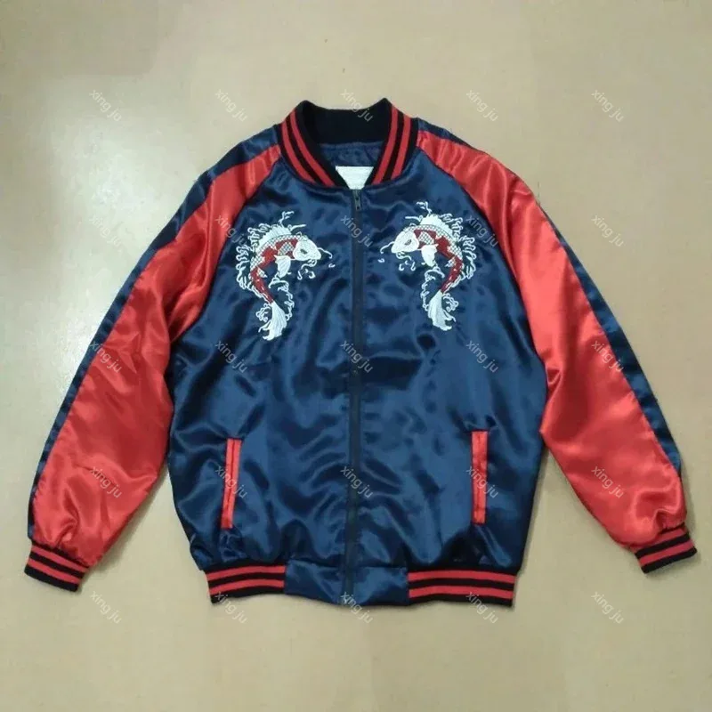 Korean Singer Cosplay Costumes Fashion Loose Long Sleeve Baseball Jackets Women Harajuku Style Hip Hop Embroidery Zipper Coats