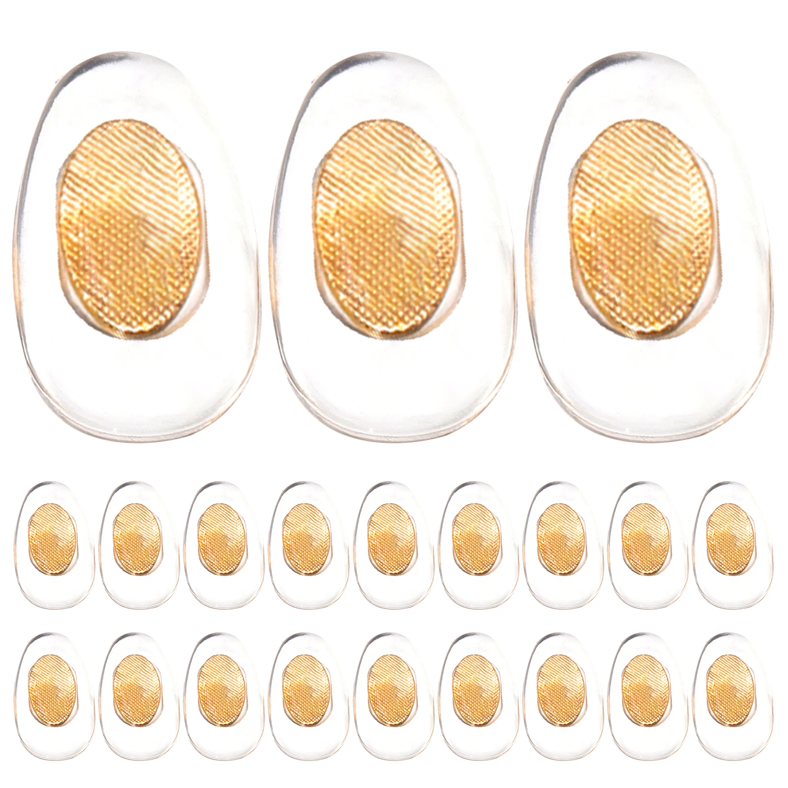 Nose Replacement Cushions For Glasses Silicone Eyeglass Nose Pads Anti-Slip Comfortable No Mark Easy Install