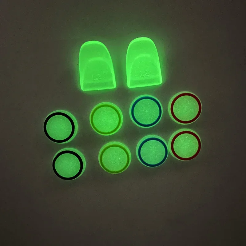 Capa de silicone para PS5 Controller Skin, Luminous Glowing in Dark, Gamepad Joystick Case, Acessório de Videogames, Playstation 5