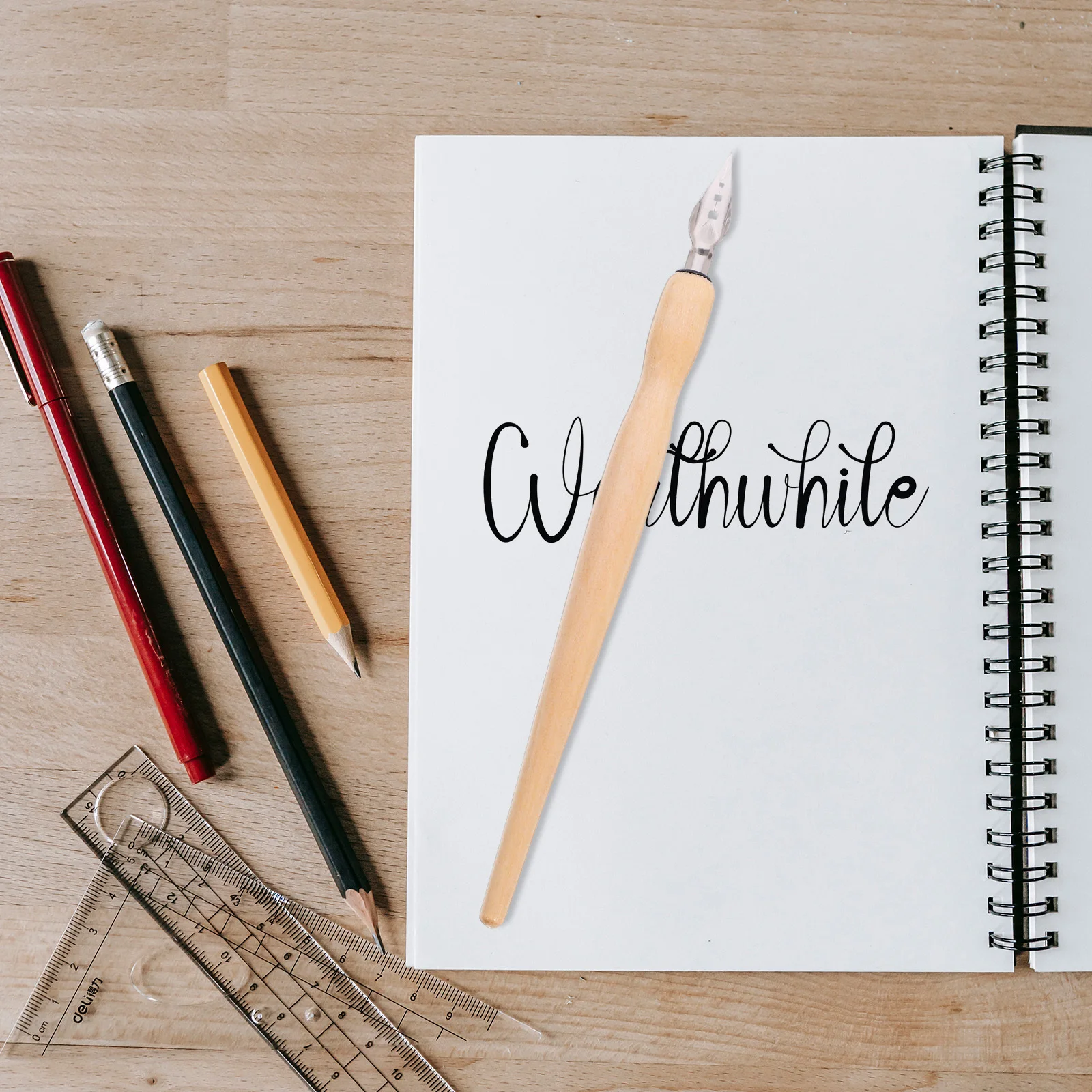 

1 комплект винтажных элегантных наконечников для ручек для каллиграфии, сменных для различных стилей письма и удобных в обслуживании наконечников для ручек