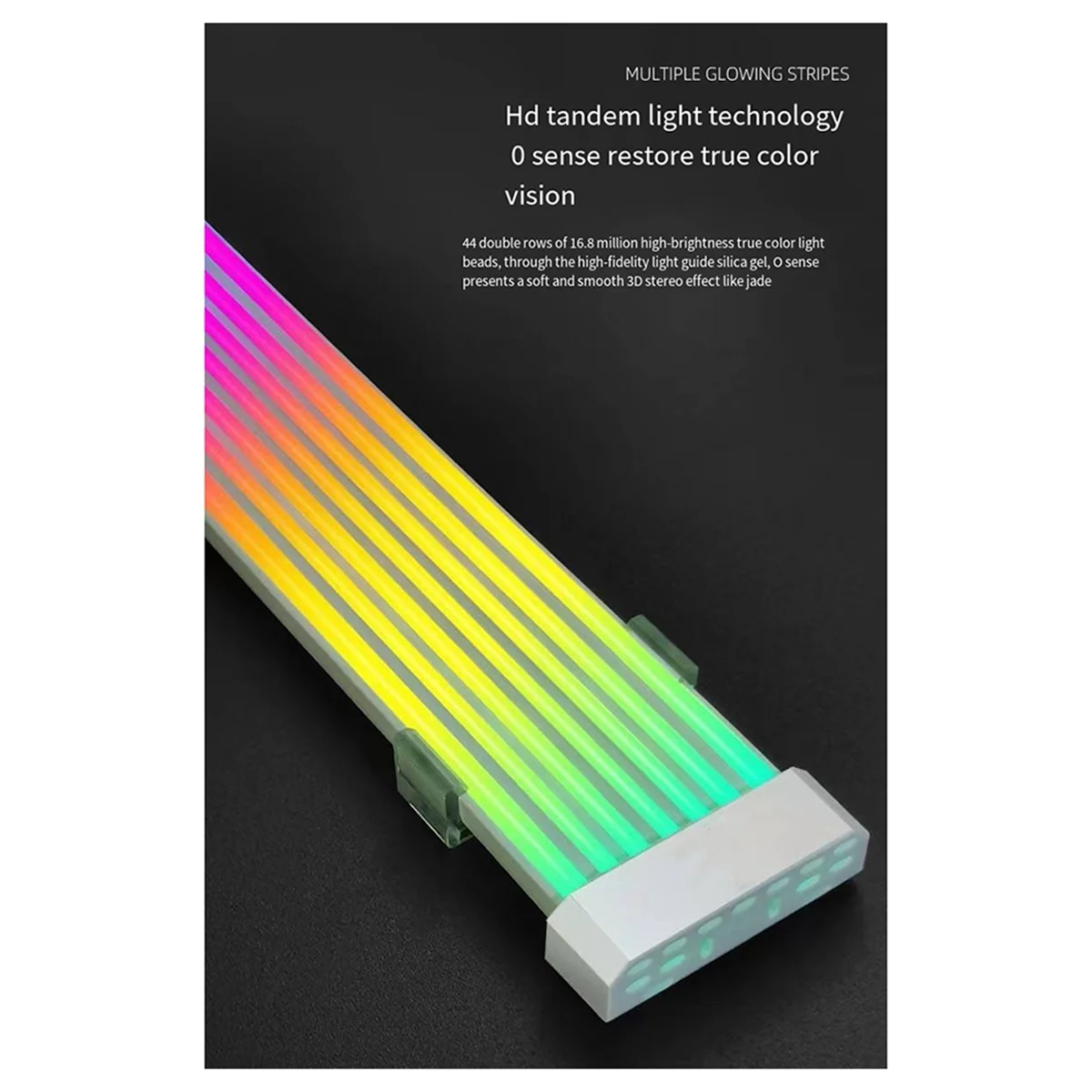 AT87-FGX300 Neon Line Motherboard Graphics Card Luminous Power Supply Line ARGB Neon Line Rainbow Luminous Line