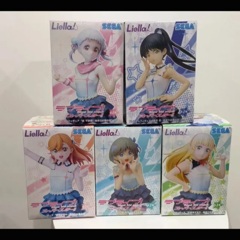 

In Stock S E G A Original Love Live Superstar Set Tang Keke Anime Characters Action Figure Model Toys Garage Ornaments Statue