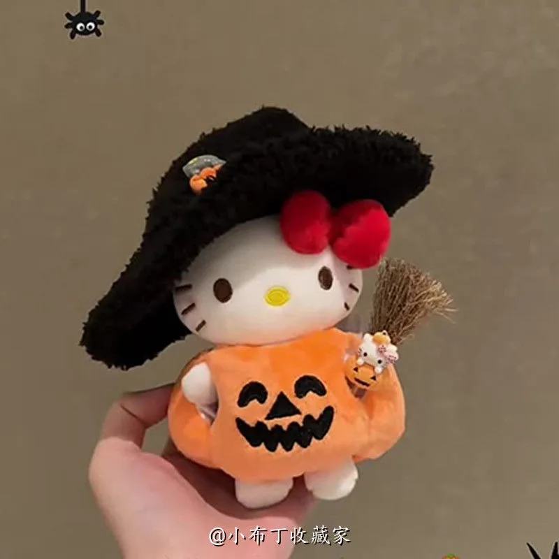 

Kawaii Hello Kitty Sanrio Children Lovely Cartoon Plush Toys Key Chain Schoolbag Pendant Decoration Doll Birthday Gift for Kids