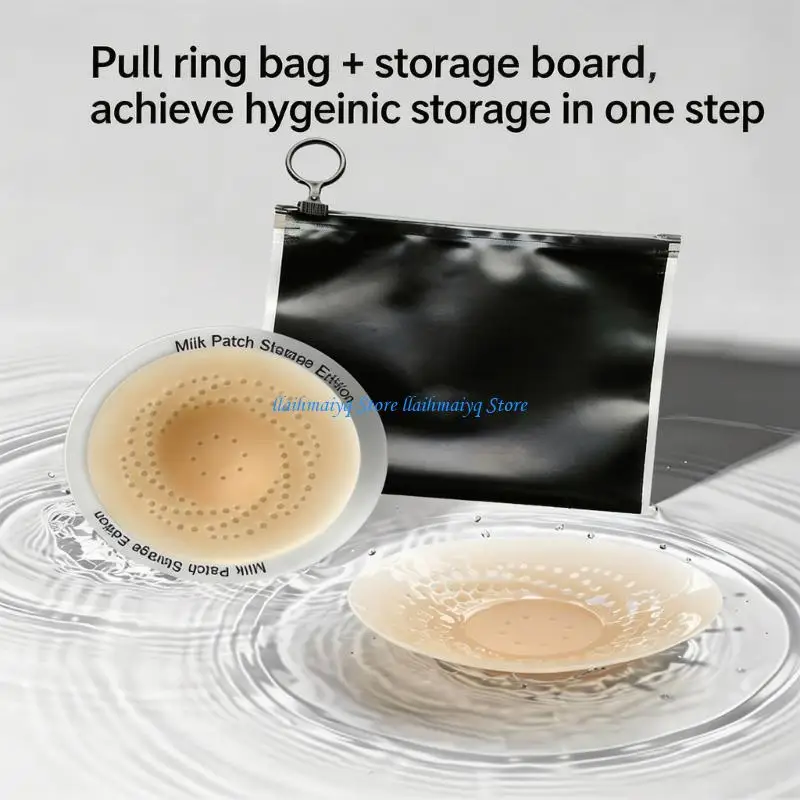 573B Nipple Covers for Women Girls Reusable Breast Petal Selfs Adhesive Nipples Stickers Silicone Pasties Breast Stickers