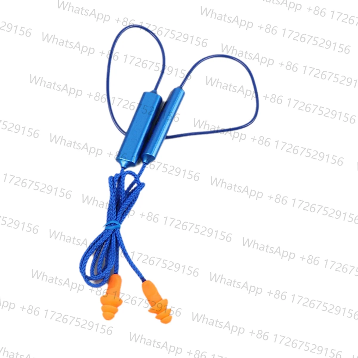 Trendy! Ear Plugs Bluetooth Earphone for Work, Noise Suppression, Hearing Protection,Construction Sites, Noisy Places Blue