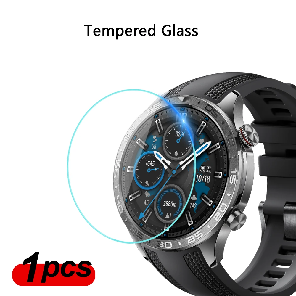 9H Tempered Glass for Honor Watch 5 Pro Premium Screen Protector Durable HD Anti-scratch Film for Honor Watch 5Pro Accessories