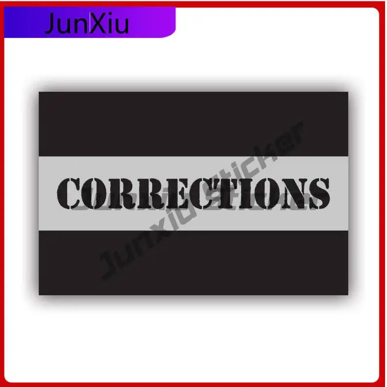 

Thin Silver Line Corrections Flag Sticker Uv Protected Decals State Flag Patriotic Car Sticker Vinyl Decal Die Cut Sun
