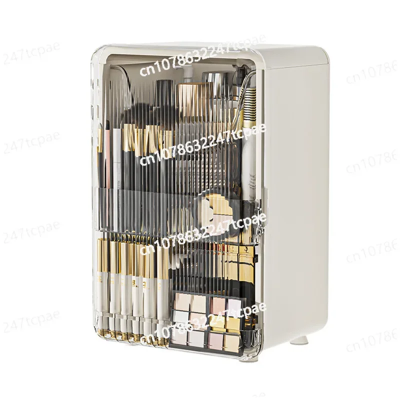 

Large-capacity skin care product storage cabinet, desktop lipstick box, storage box, dresser, dustproof, cosmetic storage box.