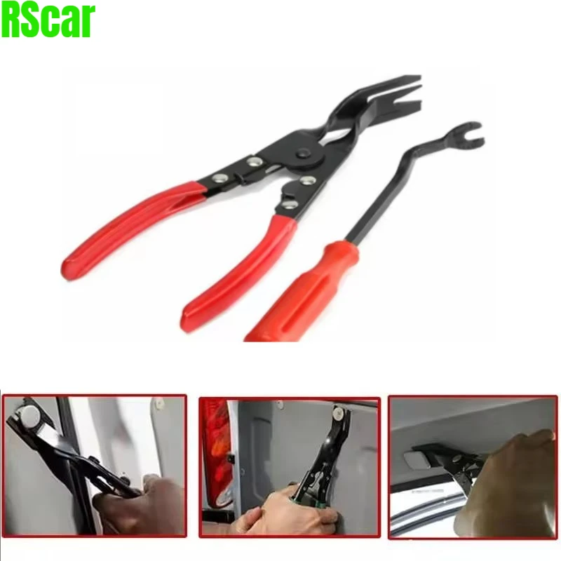 سيارة العلوي إصلاح تركيب أداة تقليم كليب إزالة كماشة فان لوحة الباب فآسيا داش أداة إزالة المفروشات #1