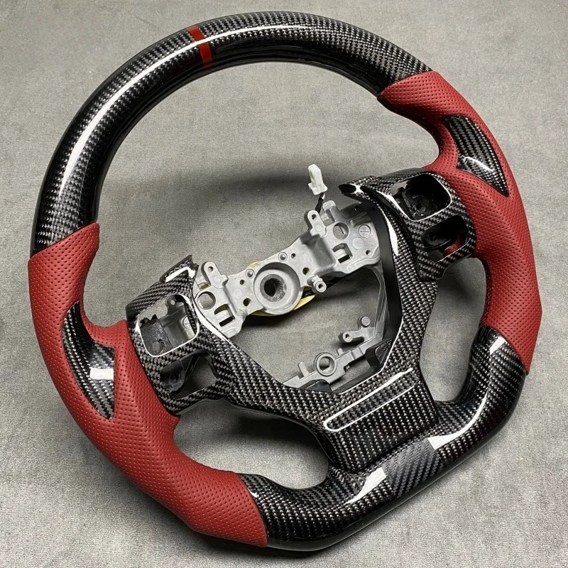 Factory Direct Sales Custom Carbon Fiber Steering Wheel for Lexus NX GX GS ES IS RX Steering Wheel Can Be Customized
