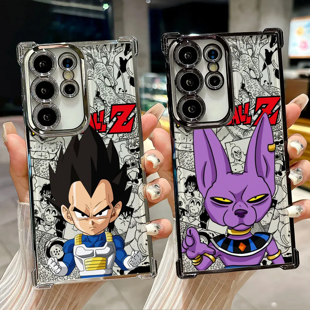 

Cute Dragon Balls Coque For Galaxy S26Ultra Phone Case For Samsung S26 S25 S24 S23 S21 Ultra S20 FE S25 Plus Soft Silicone Cover