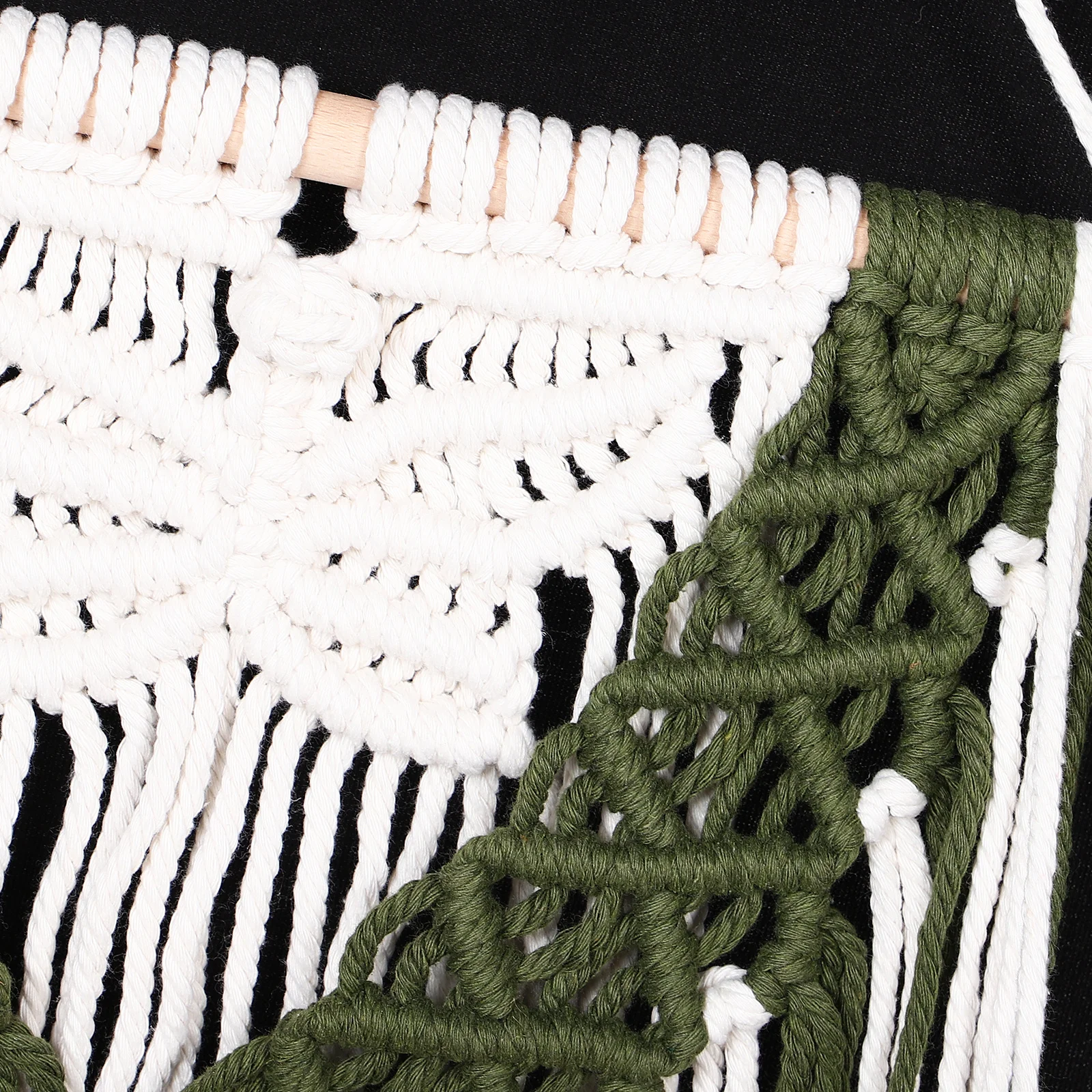 اليدوية المنسوجة نسيج طبقة واحدة بوهو جدار رف معلق شرابات حبل القطن الطبيعي لغرفة النوم غرفة المعيشة نبات الحضانة #3