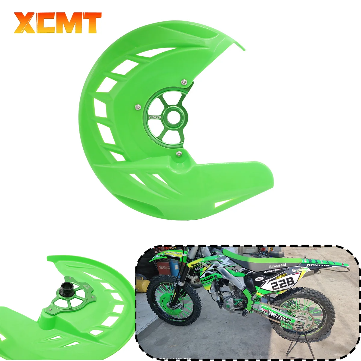 

Motorcycle For Kawasaki KX125 KX250 KXF250 KXF450 KLX450 KX 125 250 KXF 250 450 2006-2020 Front Brake Disc Guard Protector Cover