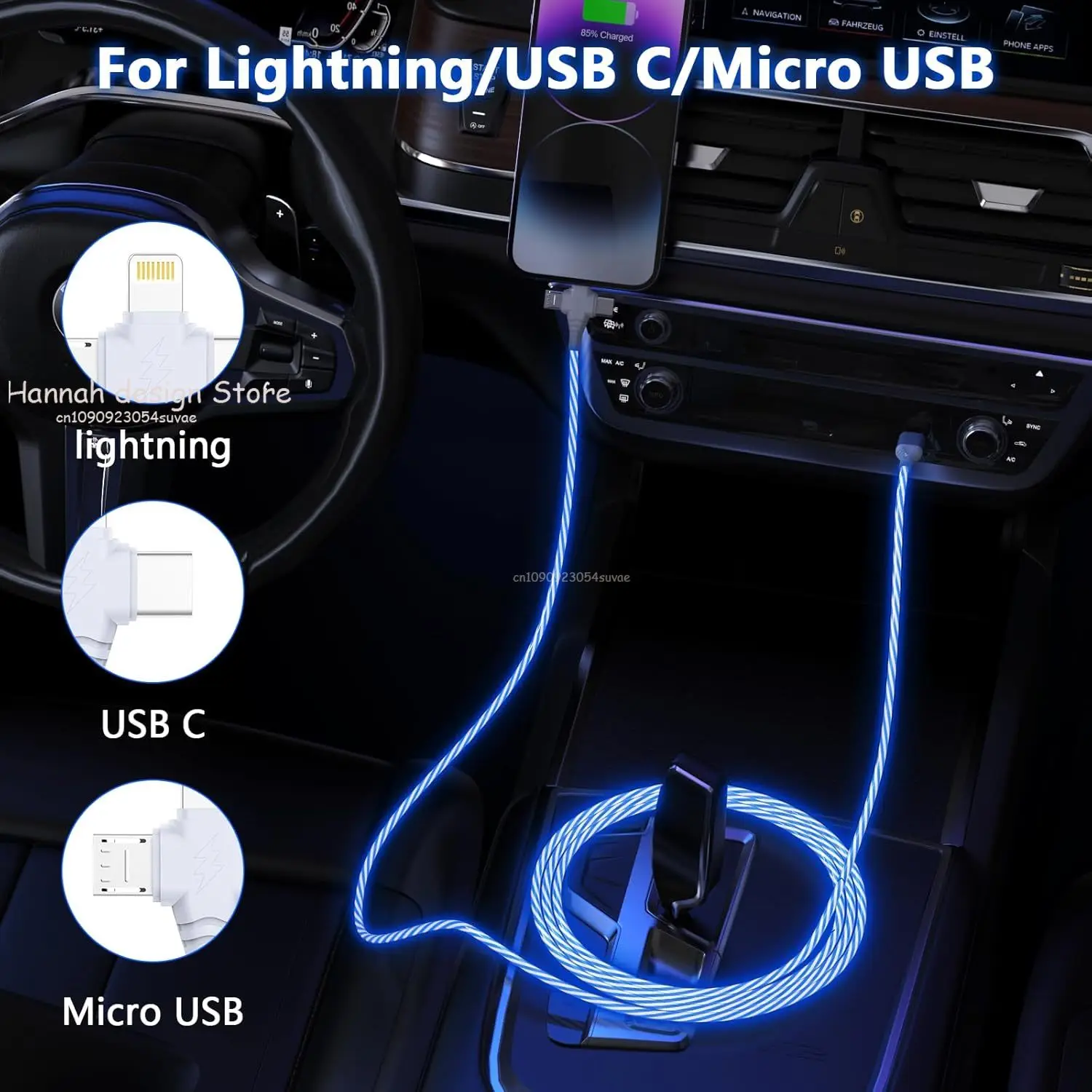 3-In-1 Luminous Usb…