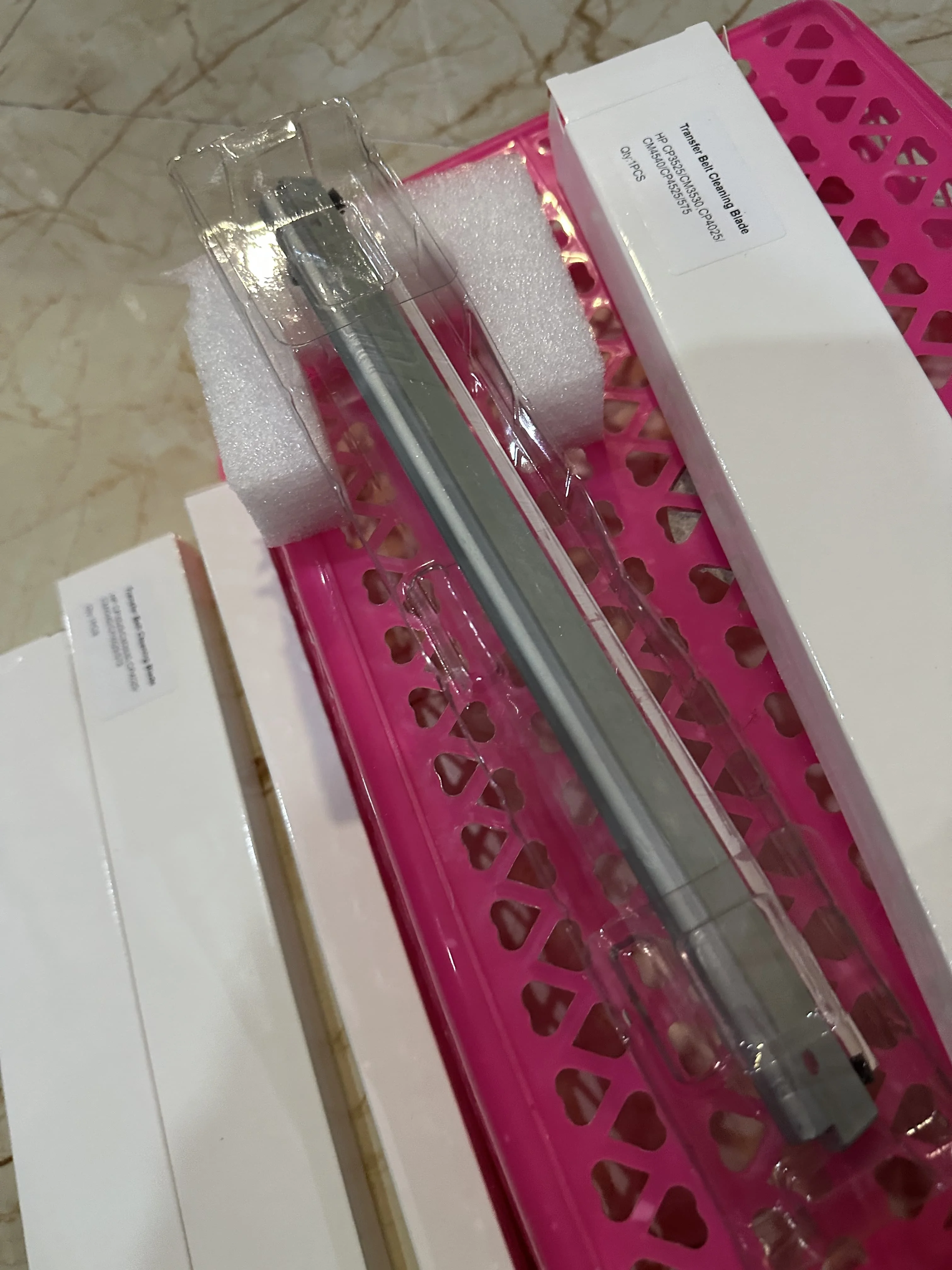 5X CC468-67907 転写ベルトクリーニングブレード HP CM3530 CP3520 CP3525 500 カラー M551 M570 M575 CM4540 CP4025 CP4525 M651 M680用