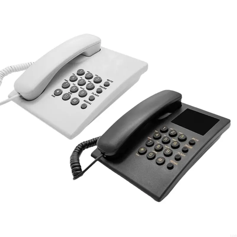 Y3ND Corded Landline Telephone Landline Desktop Landline Phone Noise Reduction Call