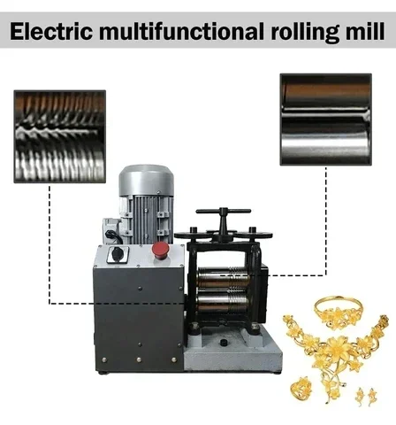 2025/2025مجوهرات مطحنة المتداول الكهربائية مع رئيس واحد Lakimi 130 مللي متر مصنع المورد 2HP أدوات المجوهرات LK-RME01
