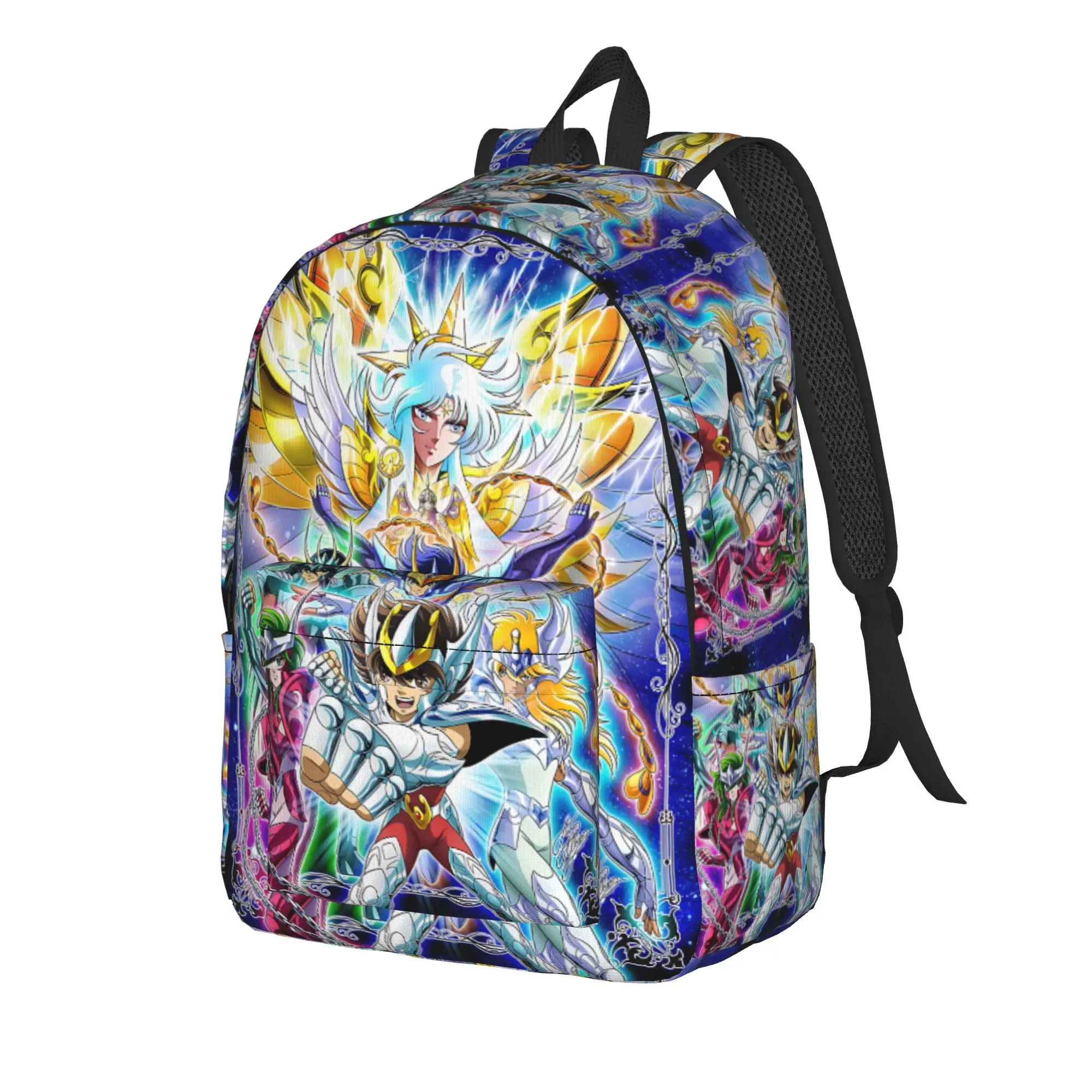 Fashion Saint Seiya Backpack  Mochilas Light Camping Large Capacity Rucksack