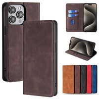 Protection Magnetic Plain PU Leather Book Flip Cover Funda Phone Cases For Huawei P50E P60 Enjoy Z 6 7 7S 8E 9 9S 9E Pro Plus