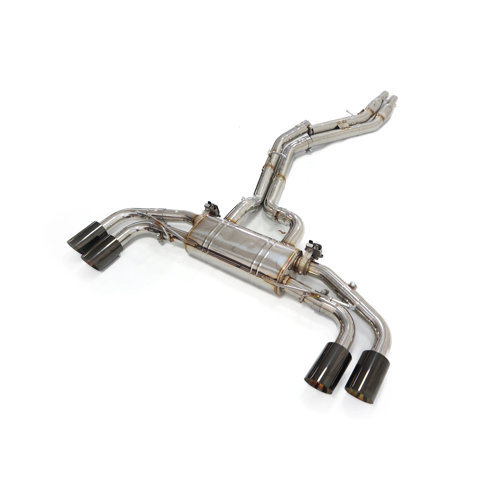 

Ing Exhaust Catback для Audi SQ5 3.0T Catback глушитель с выпускным клапаном Ss304 насадки для выхлопной системы Valvetronic из нержавеющей стали