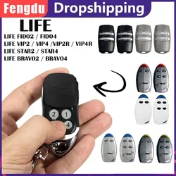 Remote Control Garage Door 4 Button 433.92MHz LIFE VIP2 VIP4 VIP2R VIP4R STAR2 STAR4 BRAVO2 BRAVO4 Garage Door Opener