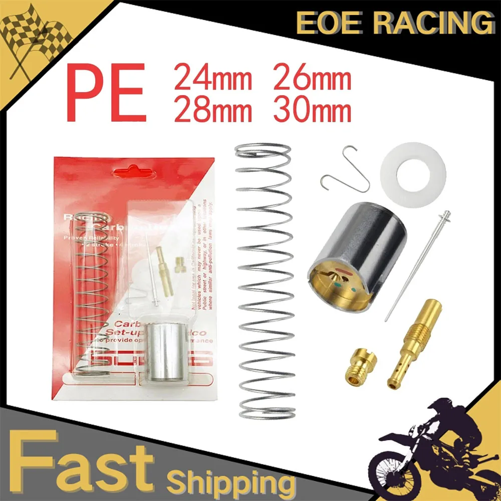 

Motorcycle Carburetor Repair Kit Rebuild For PE 24 26 28 30MM KEIHIN NSR150 100CC-250CC