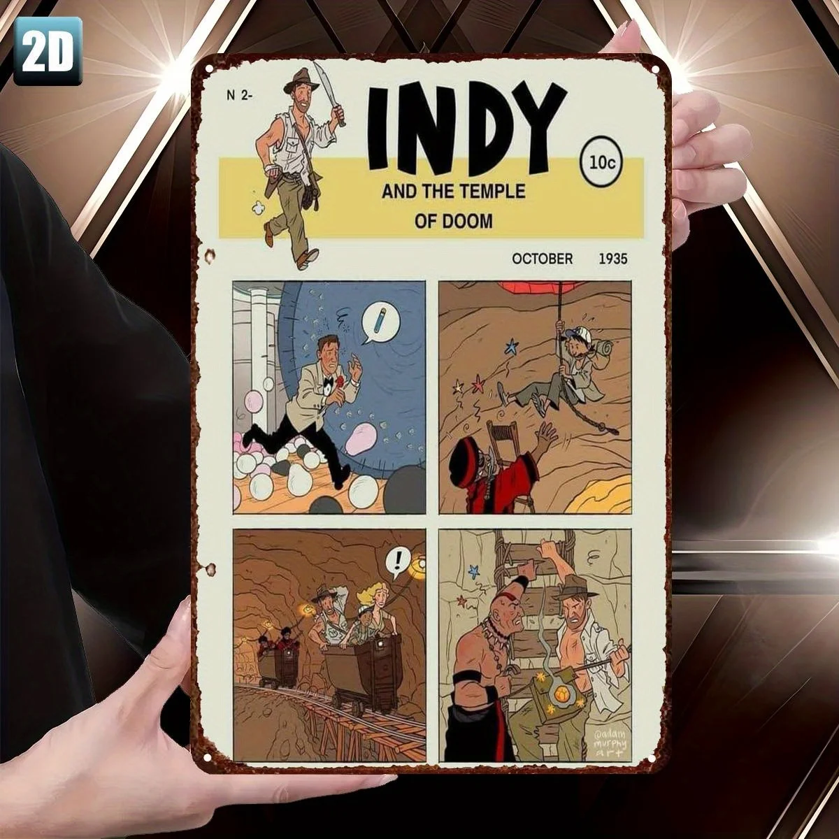 Plat 2D, 1 PièCe, "… - image