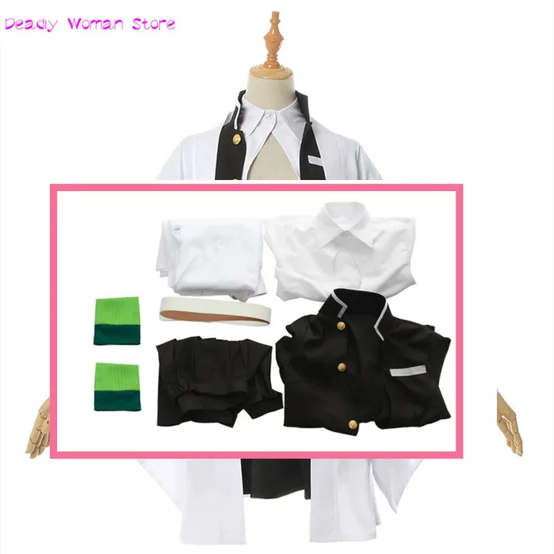 

2025 yiyiAdult Kids Demon Slayer Kanroji Mitsuri Cosplay Halloween Costume for Women Girl Full Set Wig