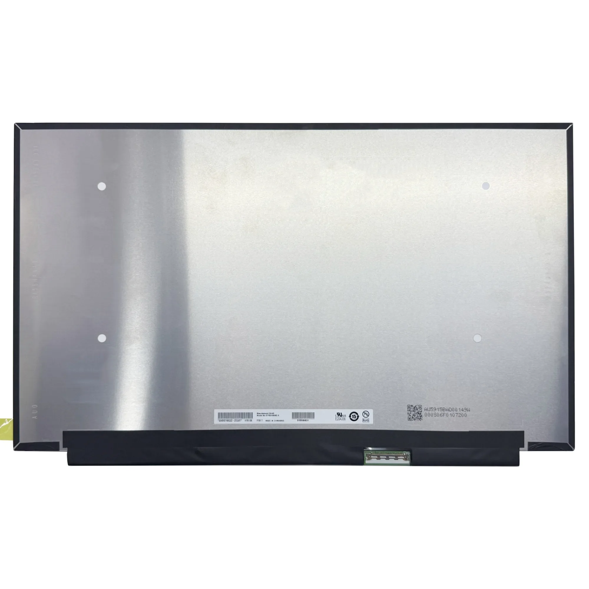 15.6'' 165Hz B156HANAB.H Laptop LCD Screen Display Panel Matrix 1920*1080 EDP 40 Pins