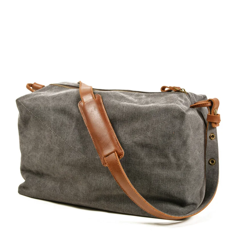 

men's Retro canvas crossbody bag, casual and artistic, retro style, single shoulder bag for men, women's simple messenger bag