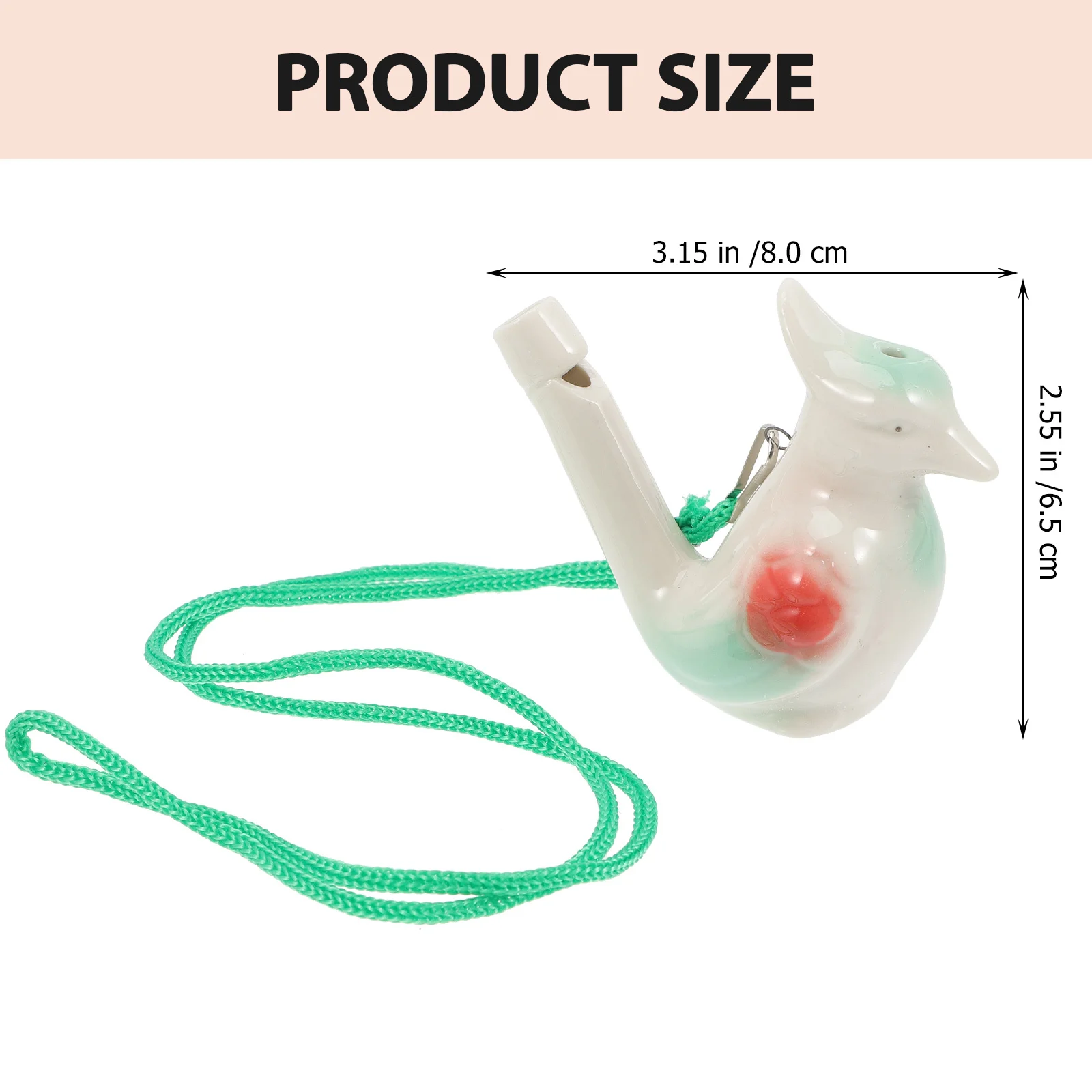 

5Pcs Bird Caller Whistles for Kids Stylish Party Favors Musical Games Decor Kids Toys,ceramic Bird Whistle for Adults