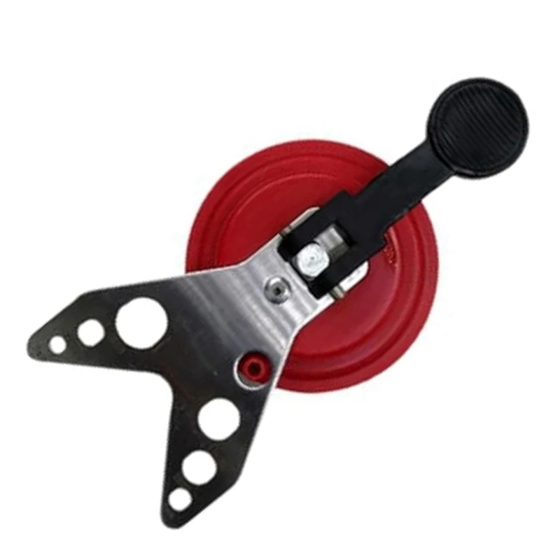 Tile Glass Openings Locator, Tile Glass Hole Saws Core Bit Guide With Suction Base, Drillings Position Tool Accessories
