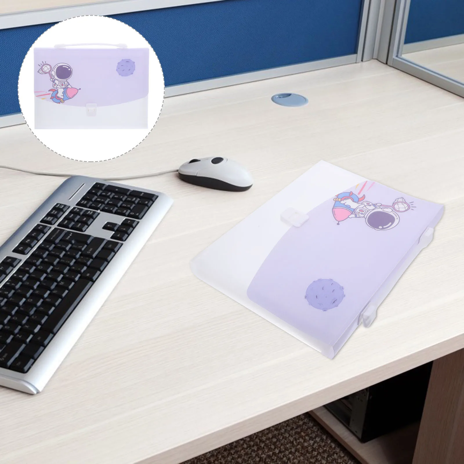 

File Organizer Accordion Folder Large Capacity Portable Document Storage Filing Folder For Work Study Office Paper