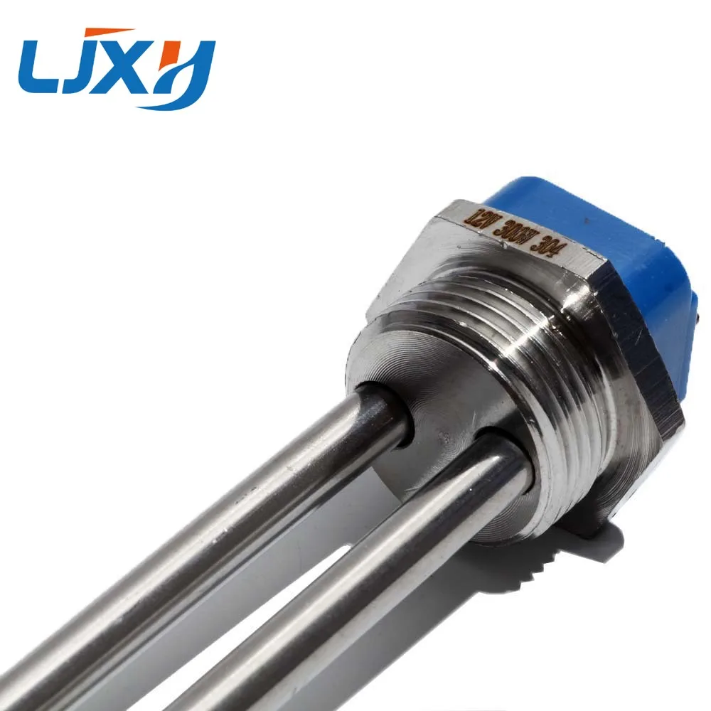 LJXH 12V 300W DC Immersion Heater Submersible Water Heater Element Stainless Steel Heating Element