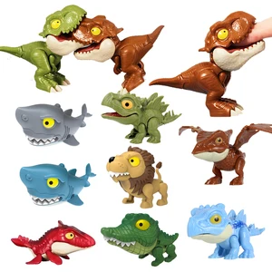 Mainan Model Dinosaurus Penggigit Jari Jurassic Baru Hadiah Mainan Dinosaurus Penggigit Jari Multi Sendi Bergerak Tyrannosaurus Rex Canglong 10 mainan jurassic world dengan penjualan terbaik - №