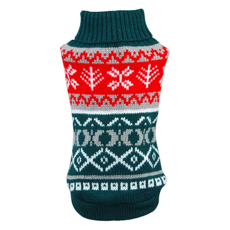 Dog Sweater Warm Knitting Crochet Clothes for Dog Chihuahua Dachsh Classic for Autumn Winter 100% Cotton All Seasons Solid Doagk