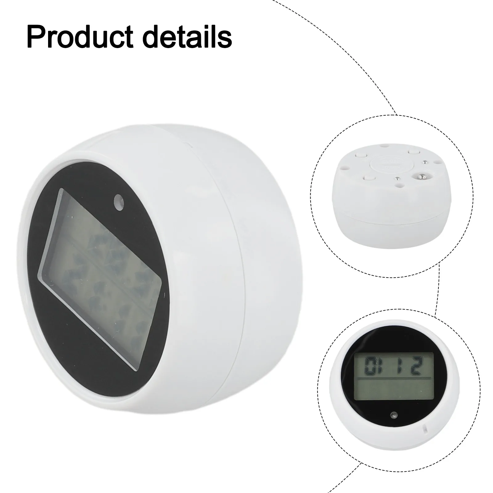 عائمة لمؤقت ميزان حرارة الحمام الجليدي مع شاشة مزدوجة لتتبع دقيق لدرجة حرارة الماء والمفترة