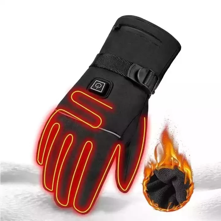 Hot Selling Heated Mens Winter Warm Touch Screen Usb Battery Rechargeable electronic Ski Heated Gloves Liners