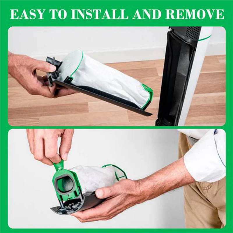حقيبة مكنسة كهربائية A44T 4X لـ Vorwerk Kobold VB100 FP100 VB 100 FP 100، مرشحات كيس الغبار المكنسة الكهربائية