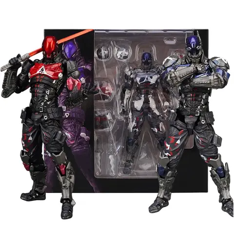 Nuovo INCREDIBILE YAMAGUCHI Arkham Knight Batman Action Figure Cappuccio Rosso Robin Jason Todd Figuarts Modello di Gioco Collezione di Giocattoli Regalo per Bambini