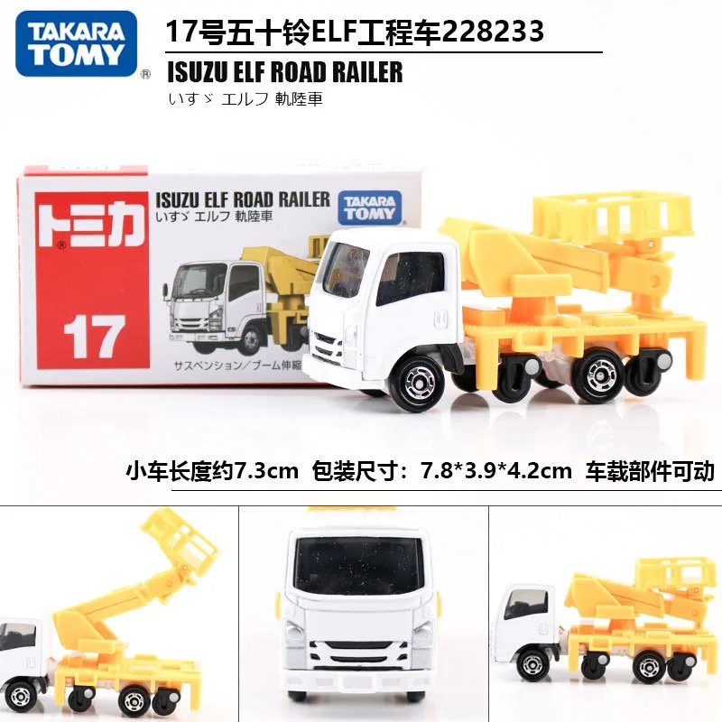takara-tomy-1-64-isuzu-elf-road-railer-veiculo-de-construcao-em-liga-fundida-com-lanca-telescopica-veiculo-colecionavel-para-hobbystas