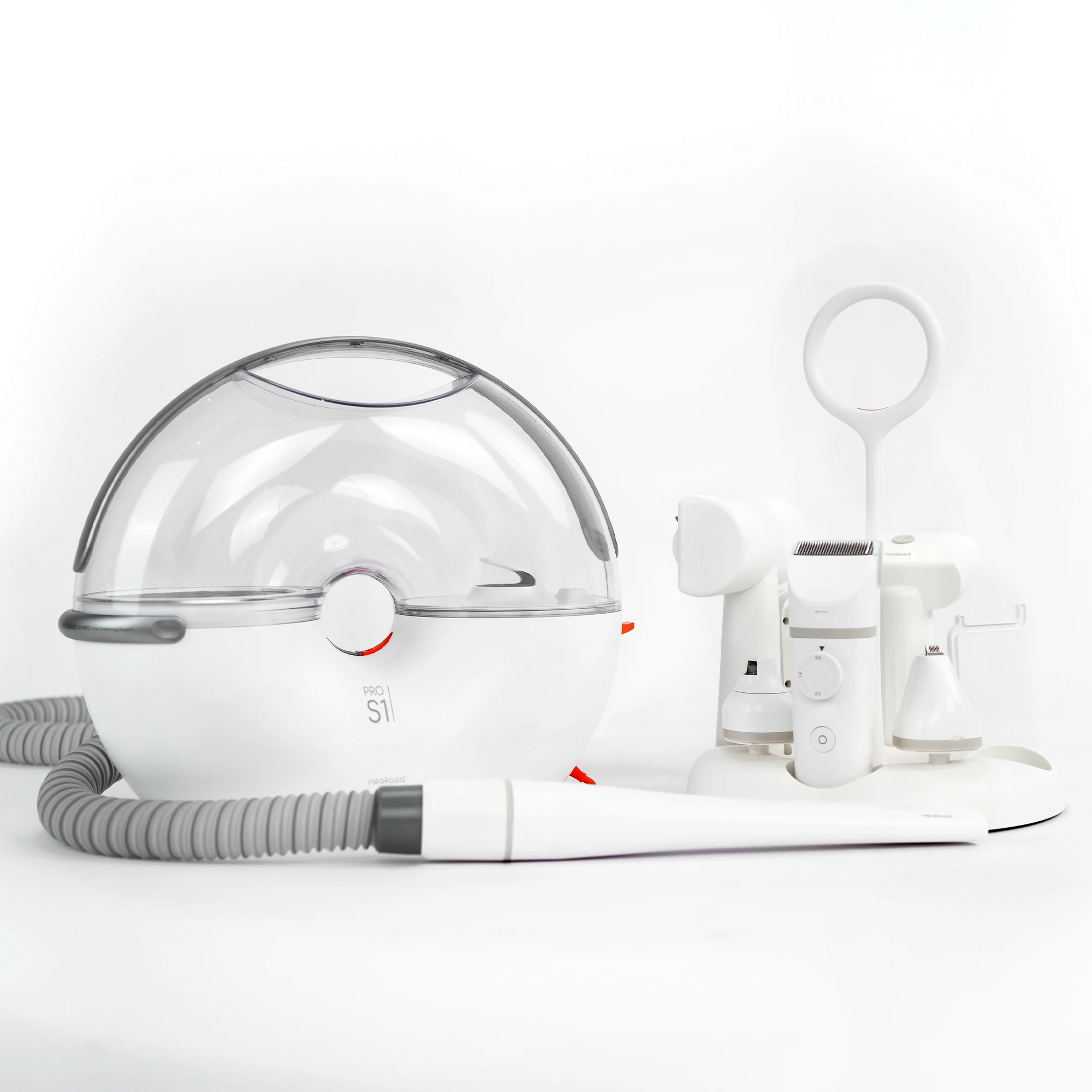 

Набор для груминга собак Neakasa S1 Pro: пылесос для ухода за животными объемом 3 л, пластиковые машинки для стрижки собак и машинка для шлифовки когтей