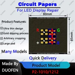 P2 series Circuit Paper,Double-sided solder pads, fully covered with large holes ,Used for repairing damaged PCB pads