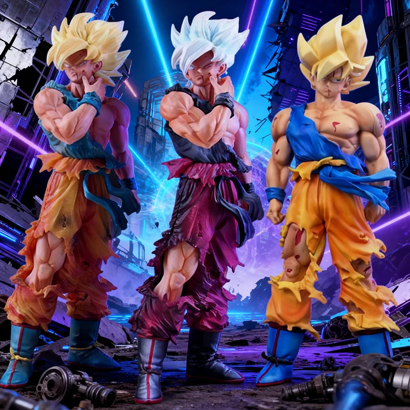 31cm dbz son goku modelo dragon ball z figura de ação mangá estatueta gk estátua boneca ornamento anime figuras brinquedos periféricos presente