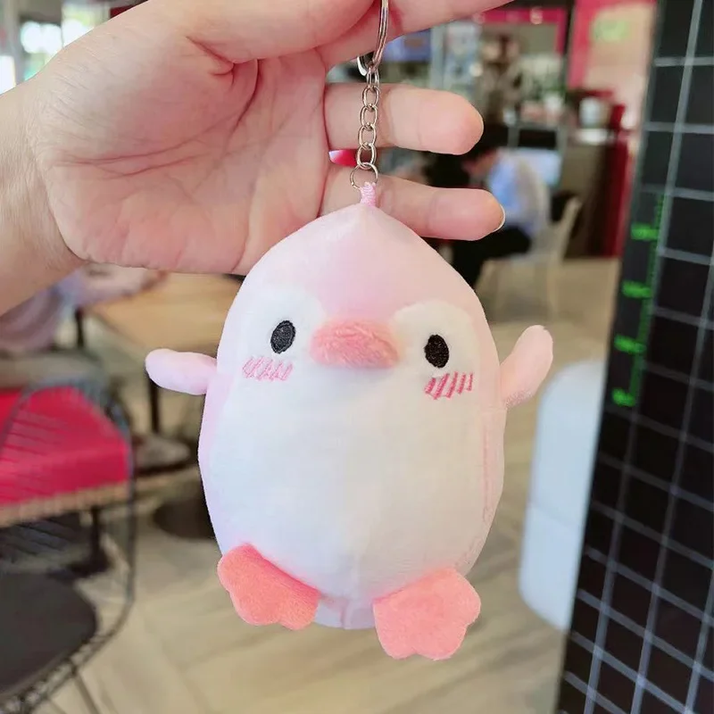 Cartoon Penguin Doll Pendant Cute Little Penguin Plush Toy Keychain Pendant Bag Pendant Скачать Пингвины Plush Keychain펭귄 피규어 걸이