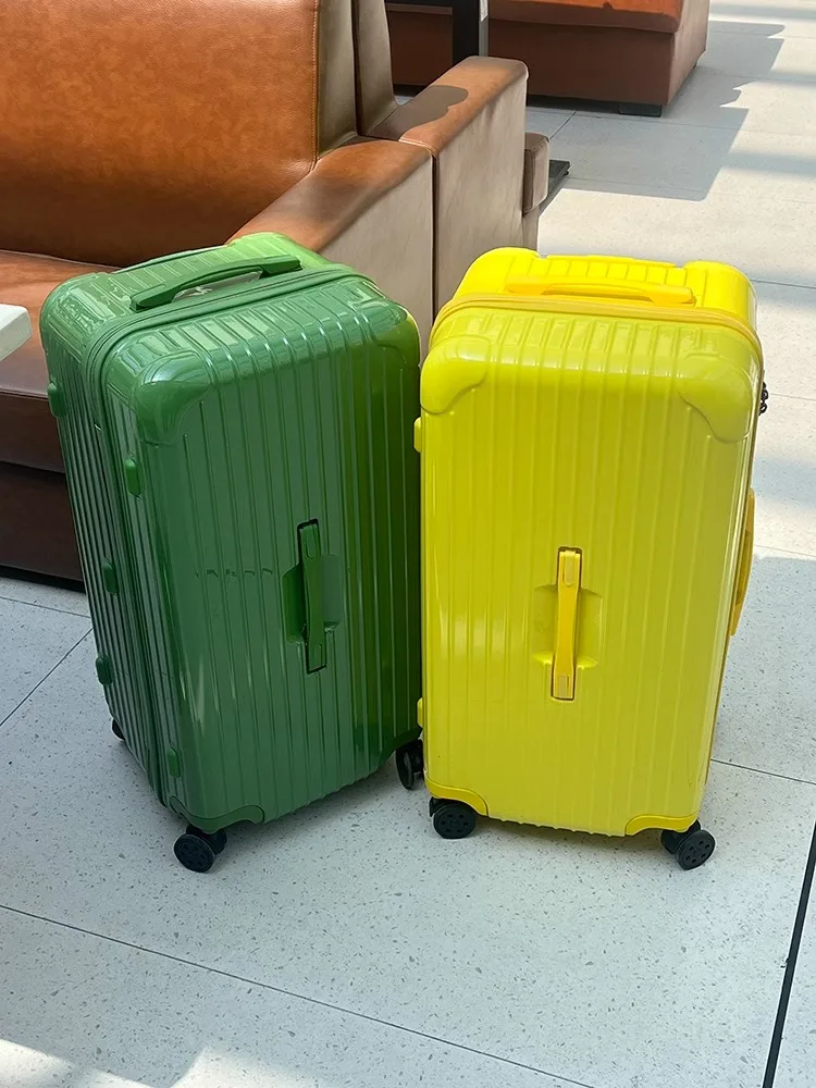 22/24/36/40/50 inch Large Size Capacity Suitcase Trolley Luggage Mute Universal Wheel PC Password Suitcases Travel