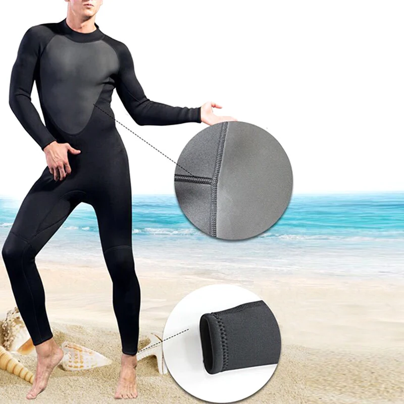 3mm One-piece Swimsuit UV  One Piece Long Sleeves Scuba Diving Suits for Scuba Diving Surf