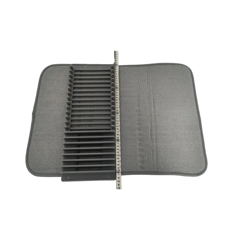 

【NOW SAVE】Пластиковый, нескользящий многофункциональный коврик для кухонной сушилки-коврик для посуды из ультратонкого волокна для хранения на столешнице