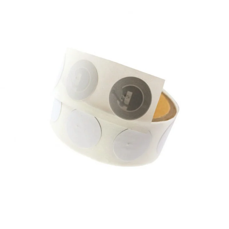 Customized. RFID High-Frequency Nfc213 Chip Coated Paper White Label Wine Anti-Counterfeiting Traceability Electronic Fo