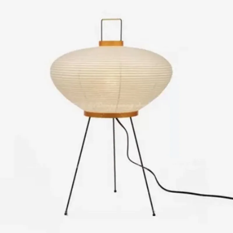 Akari Noguchi Lamp Yong Floor Lamp Japanese Designer LED Rice Paper Lantern Bedroom Bedside Study Hotel Art Decor Standing Light